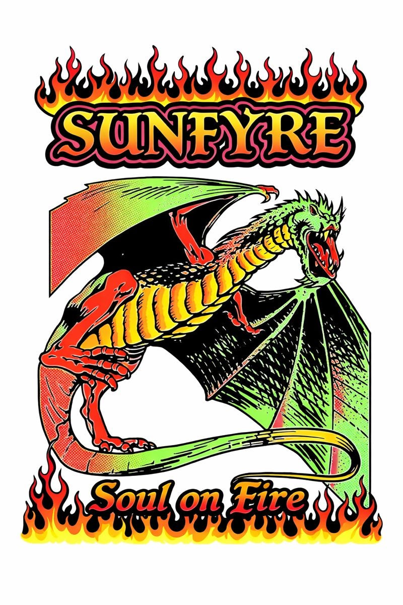 Flame Text “Ember Reign” Tee