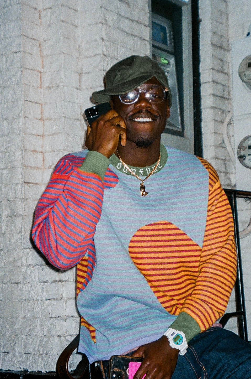 “Fiji” Fluid long sleeve knit