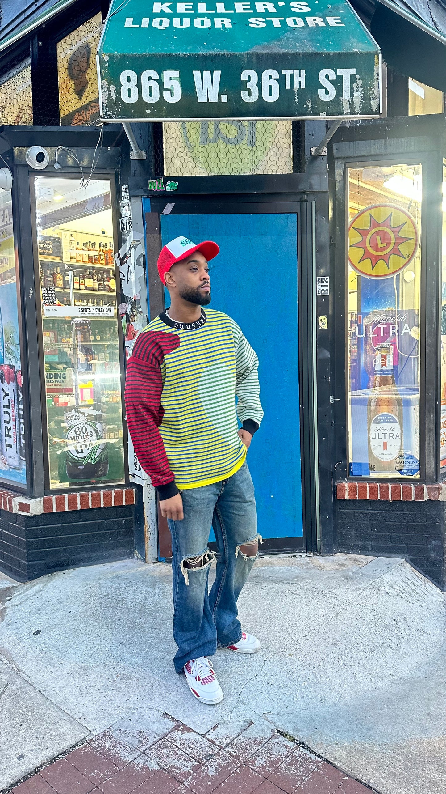 “Kruger” Fluid long sleeve knit(Pre-Order)