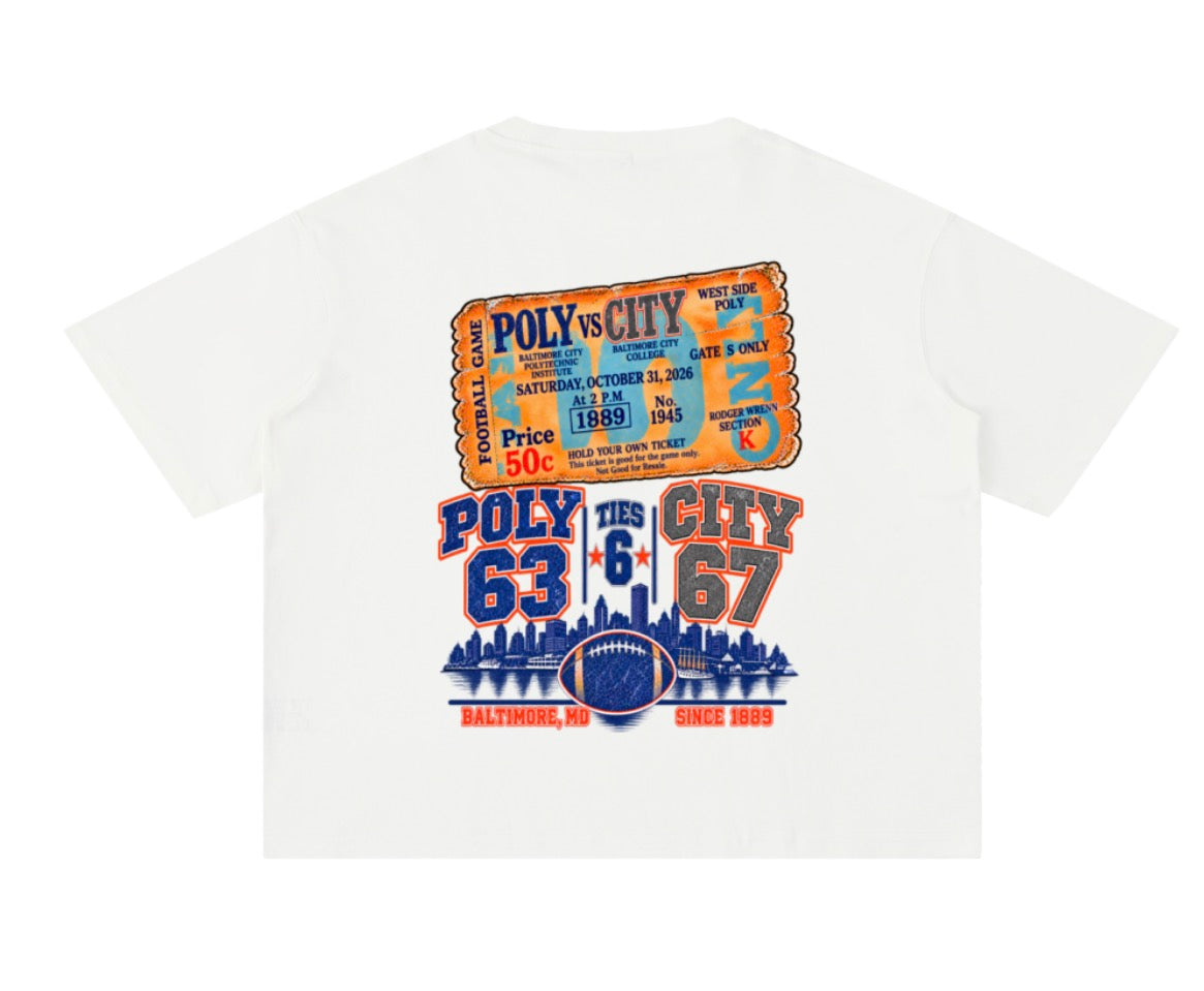 POLY vs city Rivalry Tee