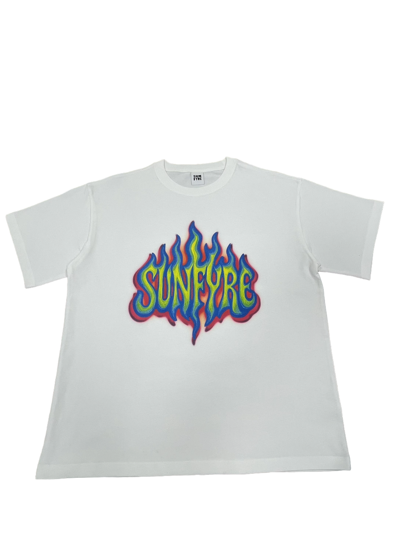 Flame Text “Prism Flame” Tee