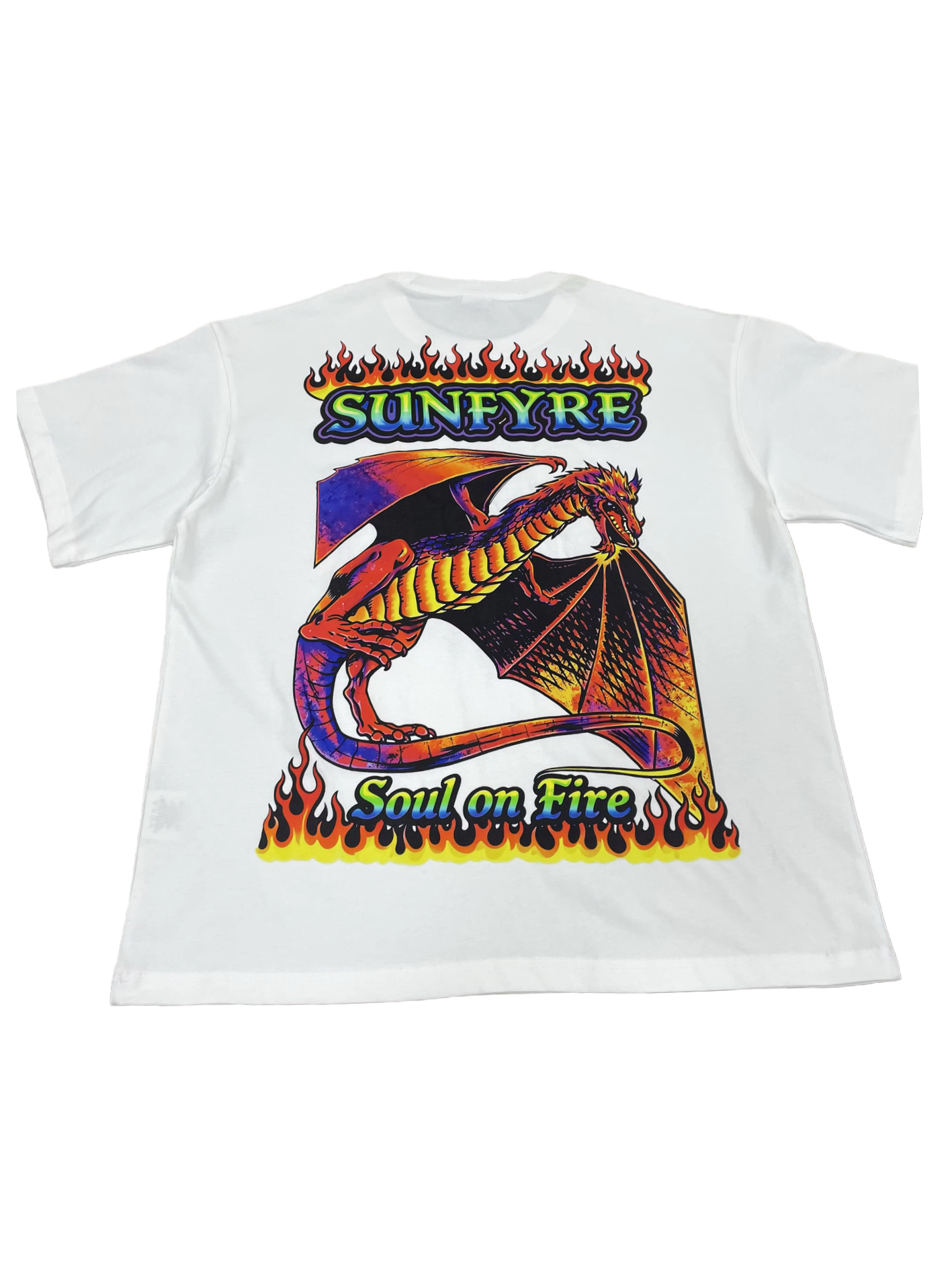 Flame Text “Solar Power” Tee